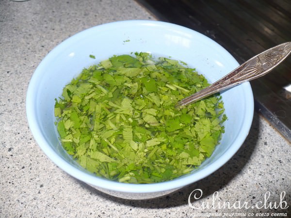 Жареные баклажаны на закуску.