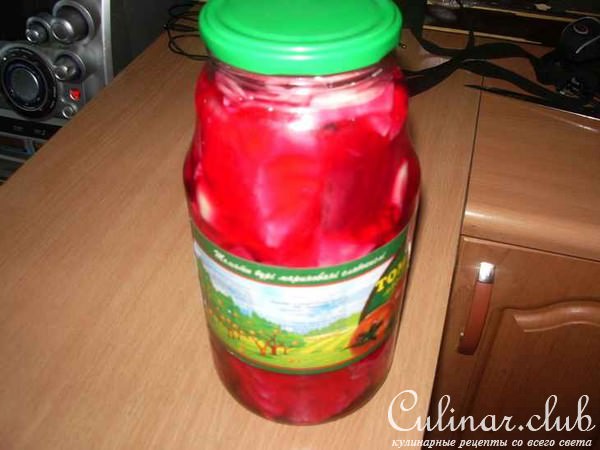 Капуста маринованая острая
