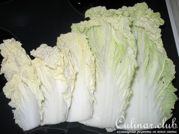 рулет из салата