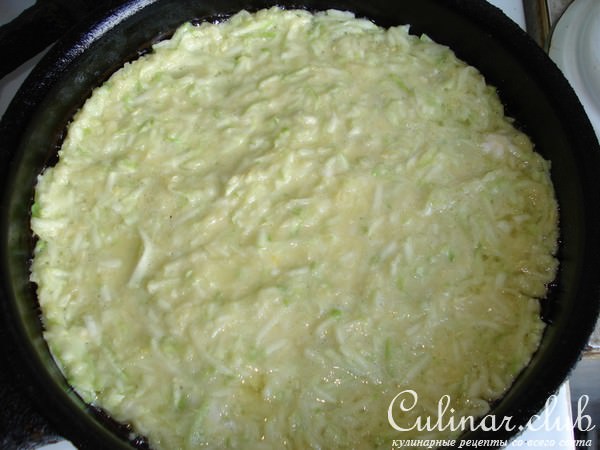 Кабачковый торт (вариант)