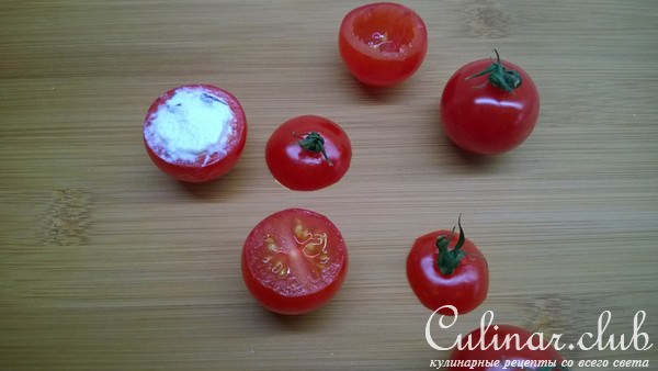 Черри с козьим сыром