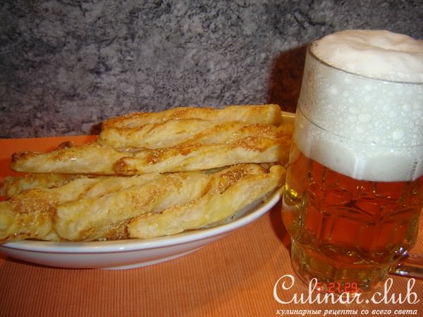 Пармезановые палочки к пиву