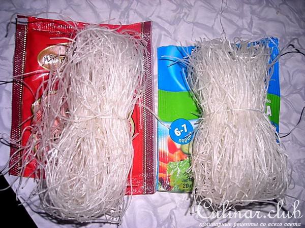 Рисовая лапша по- корейски