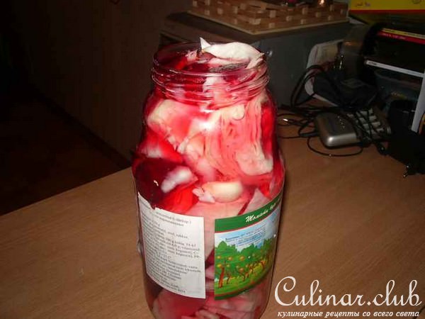 Капуста маринованая острая