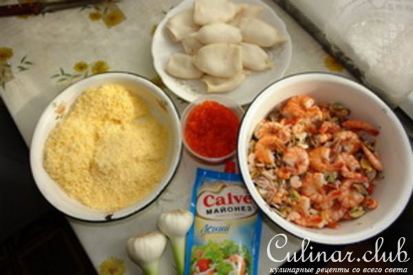 Фаршированный кальмар