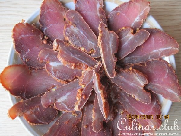 Вяленое мясо (вариант)