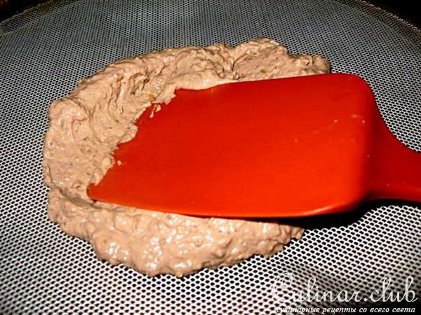 Печеночный паштет вариант гурмэ
