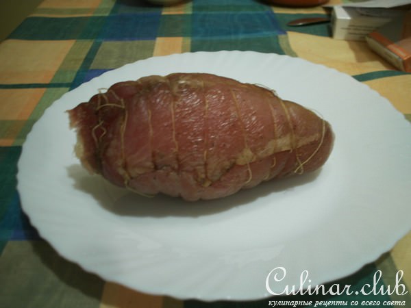 Куриная грудка сыровяленая