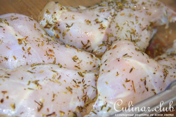 Сыр из кролика с мартини и швейцарским сыром.