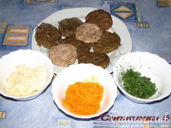 Баклажановый мини-тортик "Осенний вечер"
