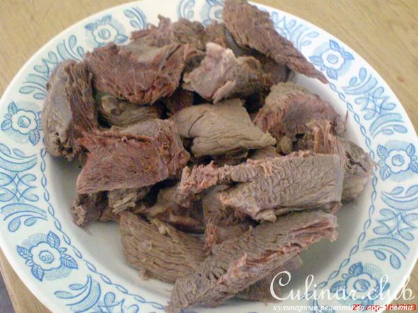 Мясо в цахтоне