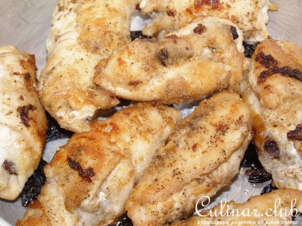 Мясные пальчики с черносливом(может вариант)