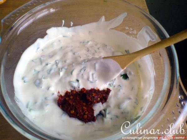 Мясо в цахтоне