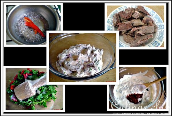 Мясо в цахтоне