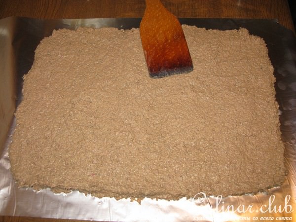Печёночный паштет - рулет с начинкой