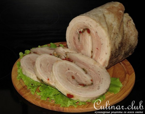 Рулет из свинины(Тест- драйв)