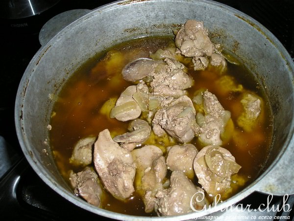 Паштет из куриной печенки