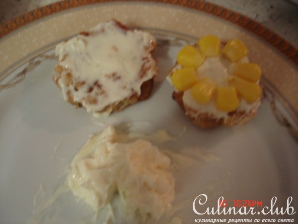 мясные "подсолнушки"