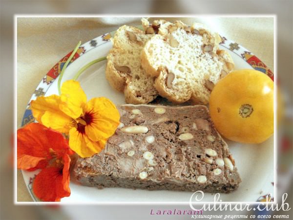 Паштетная КОЛБАСА с языком (без оболочки!), так что...