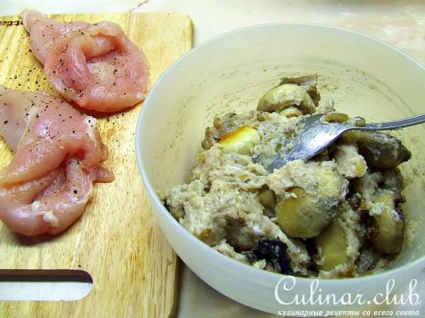 Курочка + грибочки=рецепт для дуэли! Со словами благодарности хорошему человеку :)