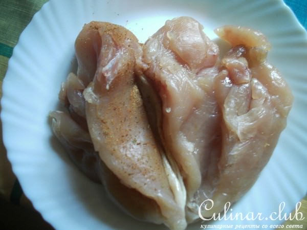 Куриная грудка сыровяленая