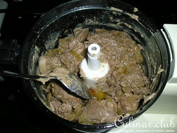 Паштет из куриной печенки