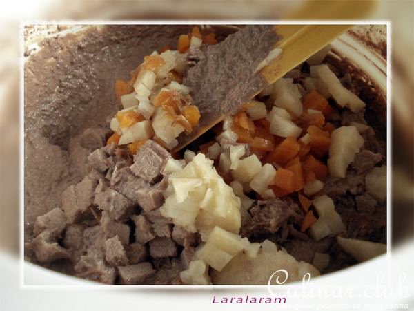 Паштетная КОЛБАСА с языком (без оболочки!), так что...