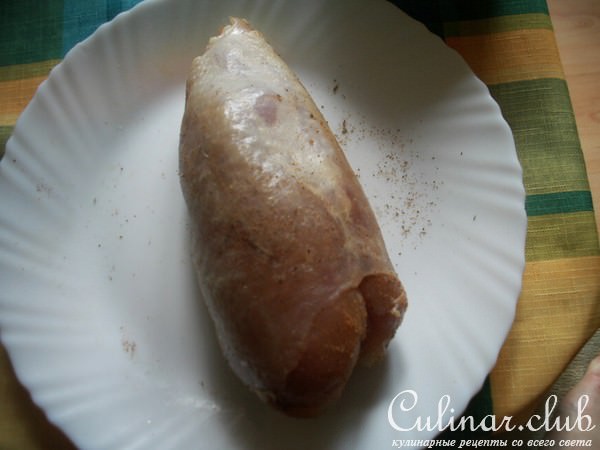 Куриная грудка сыровяленая