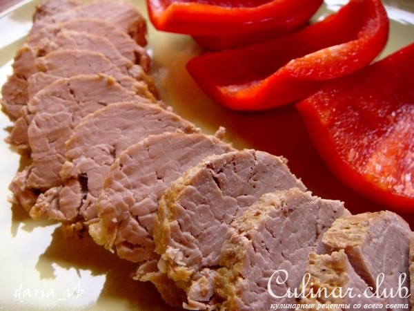 Свиная вырезка - для холодной нарезки
