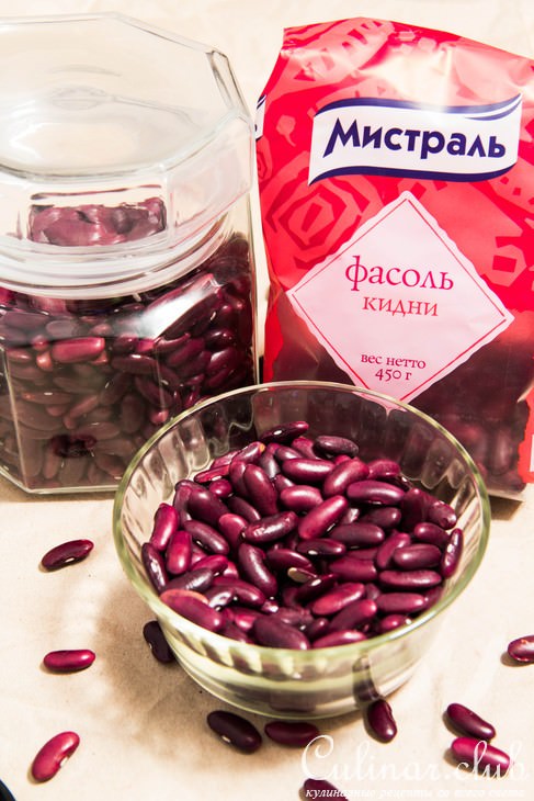Паштет из фасоли с грибами