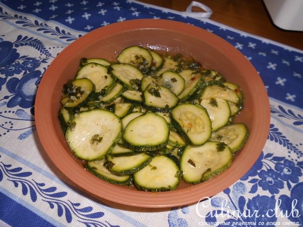 Кабачки маринованные быстрого приготовления и мгновенного поедания!!!