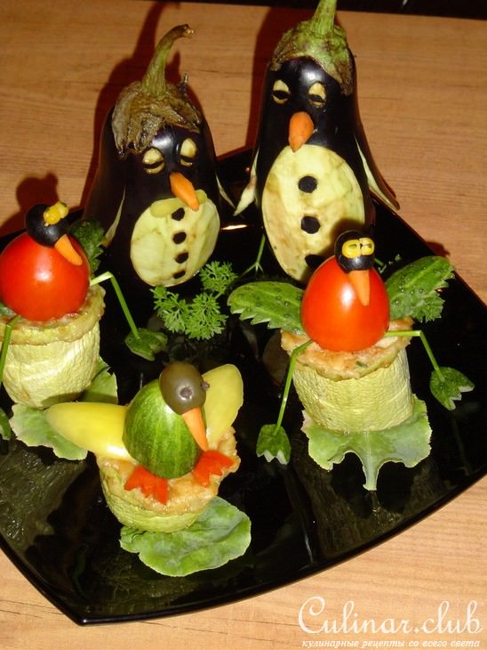 Овощная закуска "Птичий рынок"