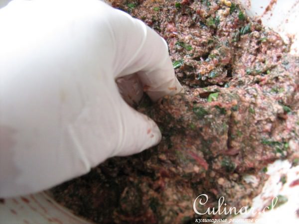 Пхали - закуска из овощей с грецкими орехами
