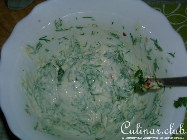 Закусочные вязанки из кабачков с начинкой