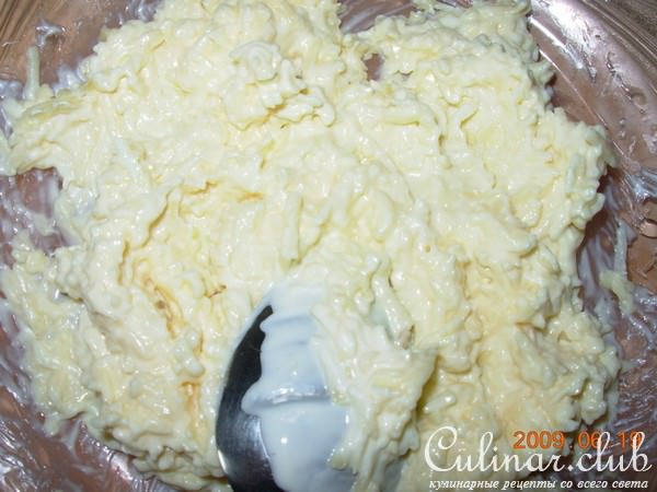 Кабачки в кляре и с сыром.