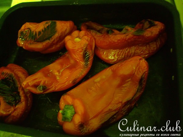 Перец печеный маринованный