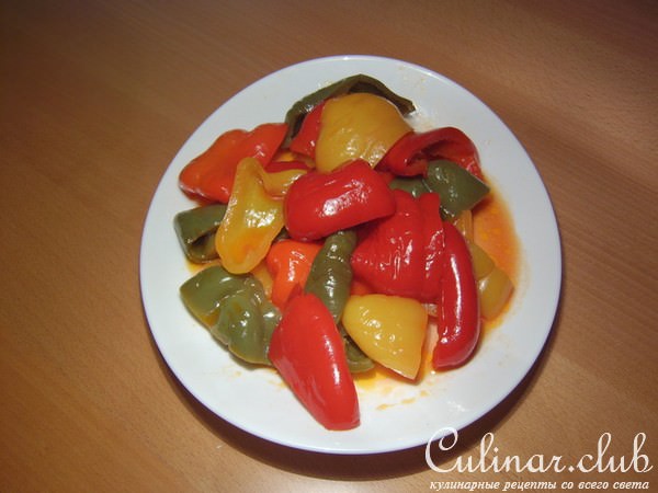 Маринованный сладкий перец