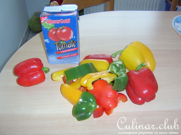Маринованный сладкий перец