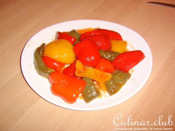 Маринованный сладкий перец