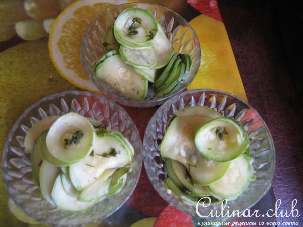 Маринованные кабачки - три варианта.