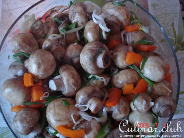 шампиньоны маринованные