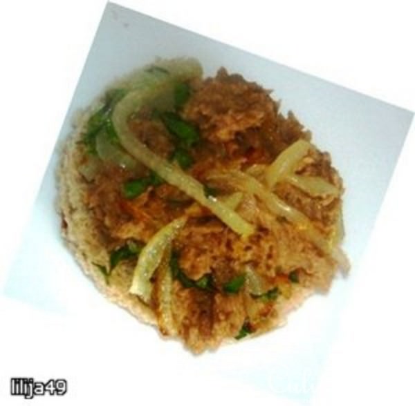 Паштет из чечевицы с курагой и орехами (Мшош)