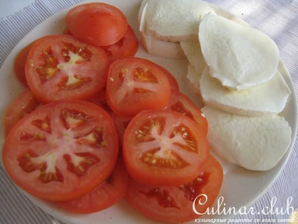 Сырная закуска с помидорами в желе