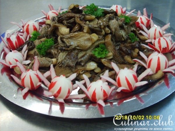 грибная поляна (подача)