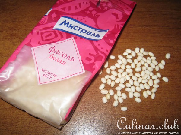 Фасоль в бутылке
