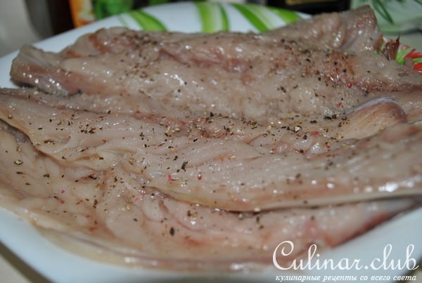 Маринованная скумбрия