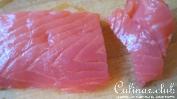 Веррины с семгой, авокадо и орехами!