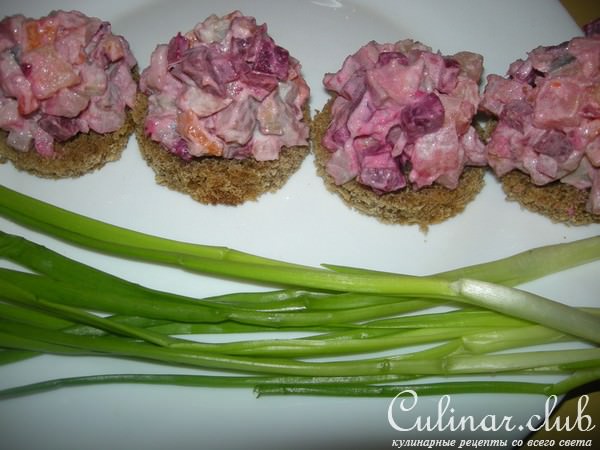 Закусочка с селедочкой