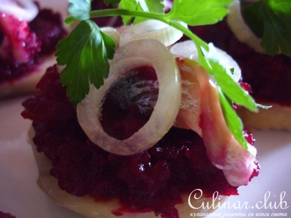 Закуска по-норвежски (любителям свеколки и селёдочки посвящается;-)