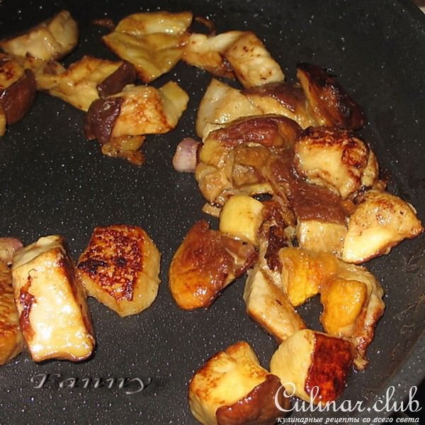 Рыба под маринадом с грибами